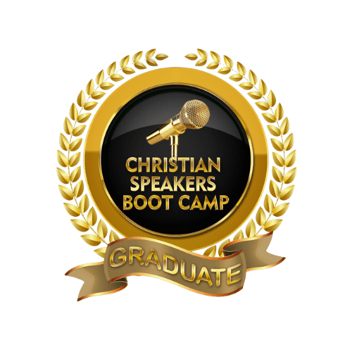 Christian Speakers Boot Camp Graduate